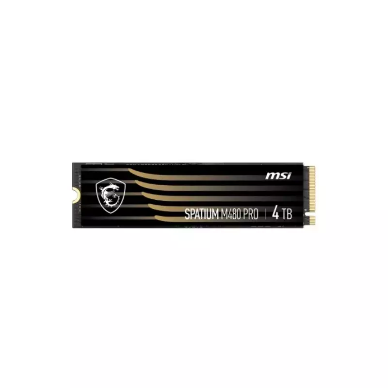 MSI SPATIUM M480 PRO 4TB PCIe 4.0 M.2 NVMe SSD - 1
