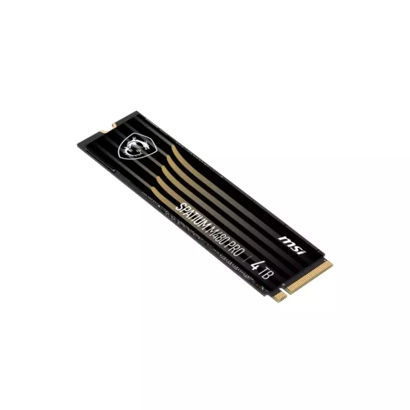 MSI SPATIUM M480 PRO 4TB PCIe 4.0 M.2 NVMe SSD - 2