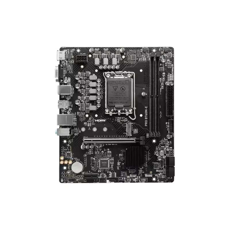 MSI PRO B760M-E DDR5 14TH GEN Motherboard - 1
