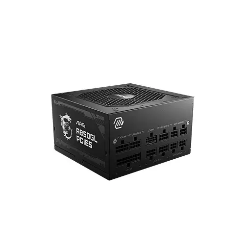 MSI MAG A850GL PCIE5 850W 80 Plus Modular Power Supply - 2