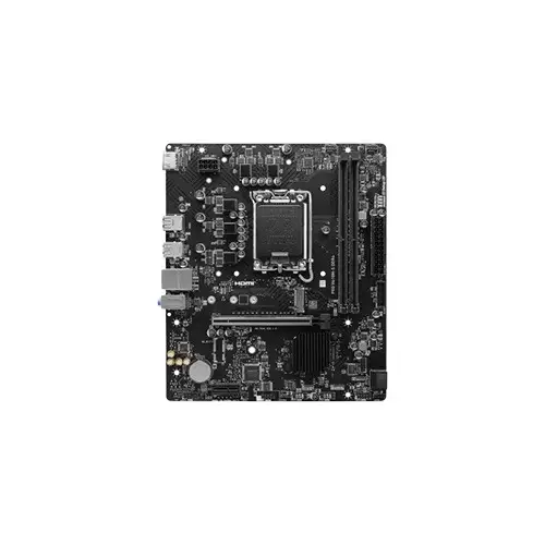 MSI PRO H610M-S DDR4 m-ATX 14th Gen Intel Motherboard - 1