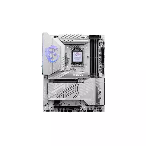 MSi MPG Z890 EDGE TI WIFI DDR5 ATX White Motherboard - 1