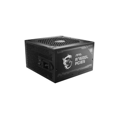 MSI MAG A750GL PCIE5 750W Full Modular 80 Plus Gold Power Supply - 1