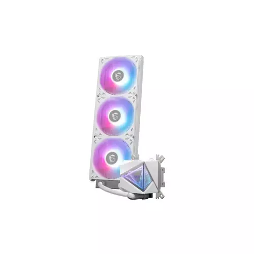MSI MAG CORELIQUID I360 AIO ARGB Liquid CPU Cooler White - 1