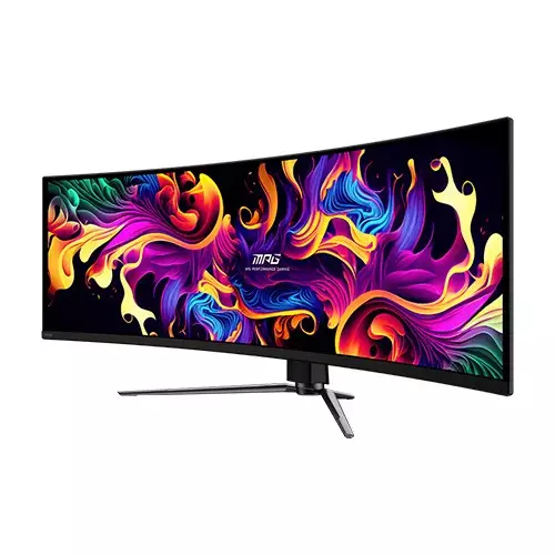 MSI MPG 491CQPX QD-OLED 49 Inch 240Hz DQHD QD-OLED Curved Gaming Monitor - 2