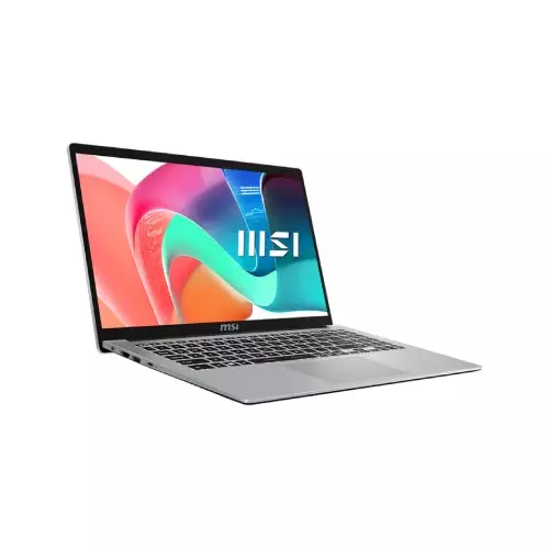 MSI Modern 15 F13MG Intel Core i5 13th Gen 8GB RAM 512GB SSD 15.6-Inch FHD Urban Silver Laptop - 1