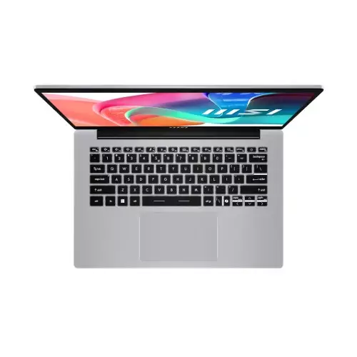 MSI Modern 15 F13MG Intel Core i5 13th Gen 8GB RAM 512GB SSD 15.6-Inch FHD Urban Silver Laptop - 2