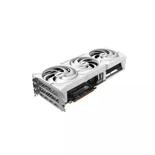 Sapphire PURE AMD Radeon RX 9070 Gaming OC 16GB GDDR6 Graphics Card White - 1