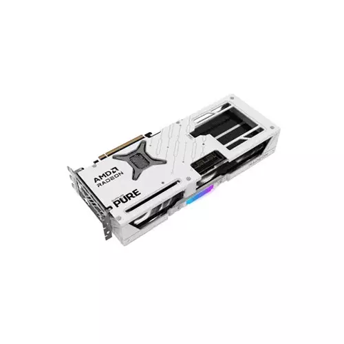 Sapphire PURE AMD Radeon RX 9070 Gaming OC 16GB GDDR6 Graphics Card White - 2