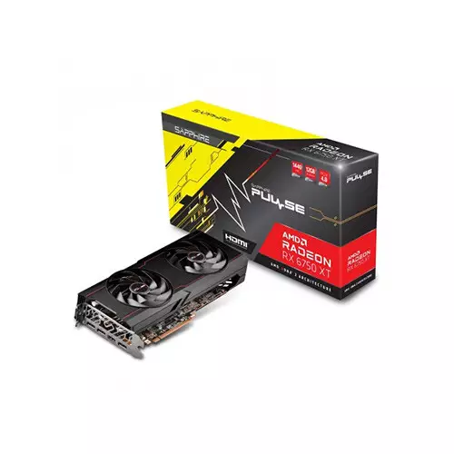 SAPPHIRE PULSE AMD Radeon RX 6750 XT Gaming OC 12GB GDDR6 Graphics Card