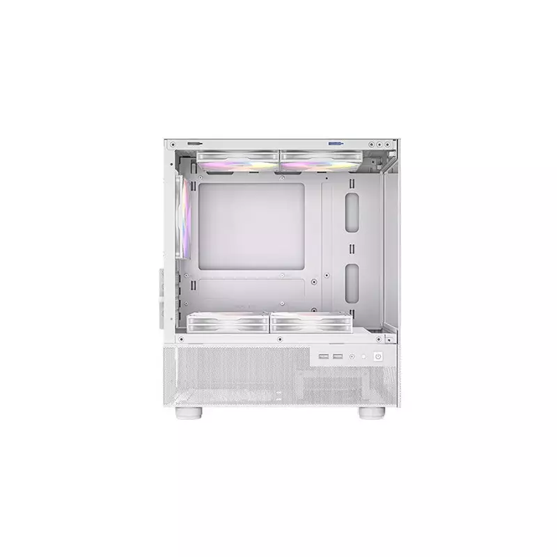 Antec CX200M RGB ELITE Mid Tower RGB Tempered Glass GAMING mATX Case - 1
