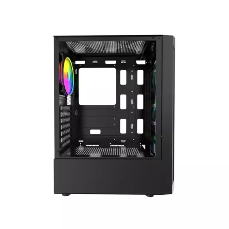 MAXGREEN 821 MID-TOWER ARGB ATX DESKTOP GAMING CASING - 0