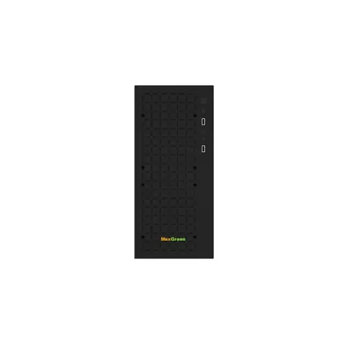 MaxGreen H6 Mid-Tower M-ATX Gaming Case with PSU - 1