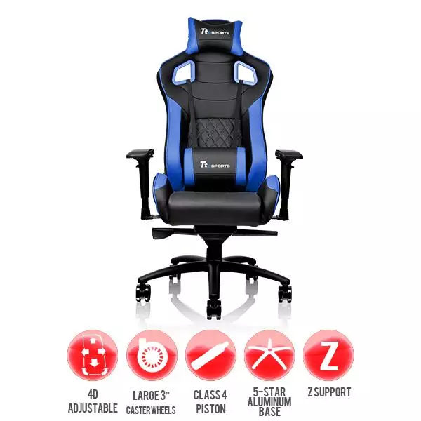 Thermaltake GT FIT 100 Professional Gaming chair #GC-GTF-BLMFDL-01 - 1