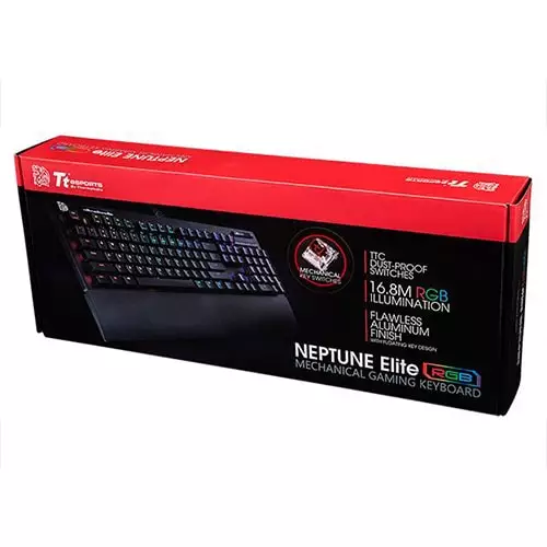 Thermaltake Ttesports Neptune Elite RGB Blue Switch Mechanical Gaming Keyboard - 6