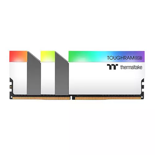 Thermaltake TOUGHRAM RGB 8GB DDR4 3600Mhz Desktop Ram (White)
