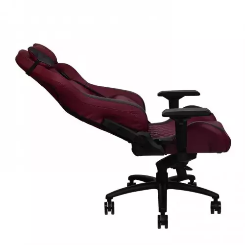 Thermaltake X-Fit Real Leather Burgundy-Red Gaming Chair - 3