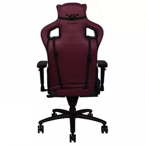 Thermaltake X-Fit Real Leather Burgundy-Red Gaming Chair - 4