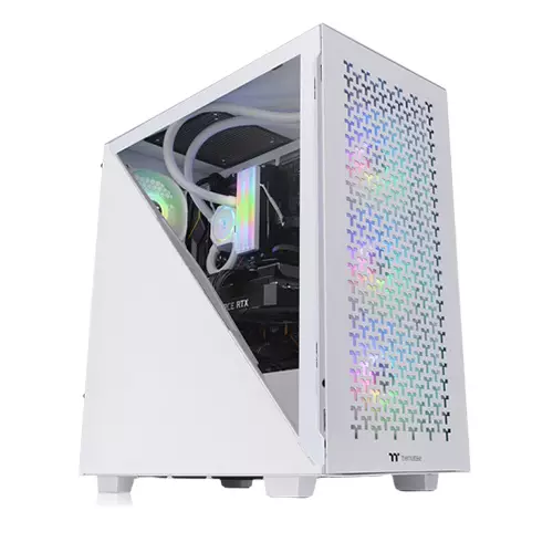 Thermaltake Divider 300 TG Air Snow Mid Tower Desktop Casing