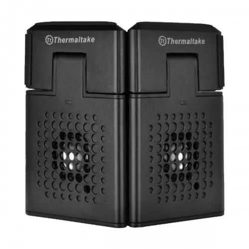 Thermaltake Satellite 2-in-1 Laptop Cooler and Speaker Black - 1