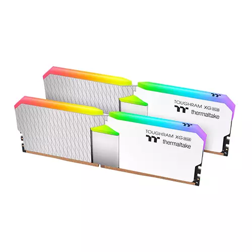 Thermaltake TOUGHRAM XG RGB 32GB (16GB X2) DDR4 3600MHz Desktop Ram (White)