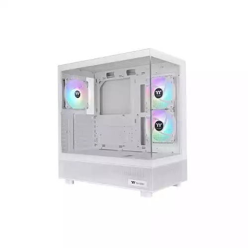 Thermaltake View 270 Plus TG ARGB Mid Tower ATX Desktop Case (Snow)