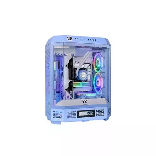 Thermaltake The Tower 600 Mid Tower ATX Desktop Case (Hydrangea Blue)