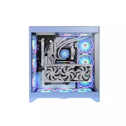 Thermaltake CTE E660 MX Mid Tower E-ATX Desktop Case (Hydrangea Blue) - 1