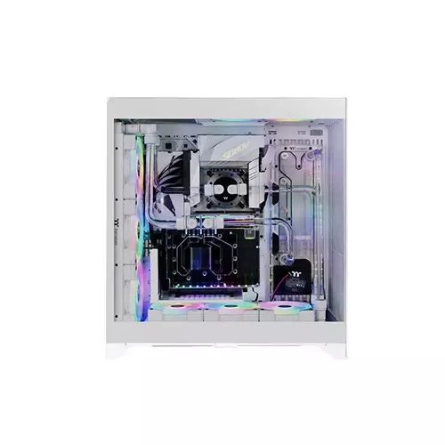Thermaltake CTE E660 MX Mid Tower E-ATX Desktop Case (Snow) - 1