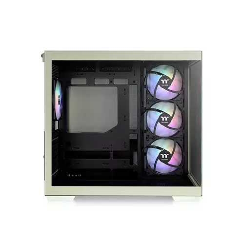 Thermaltake View 380 TG ARGB Mid Tower Gaming Case (Matcha Green) - 2