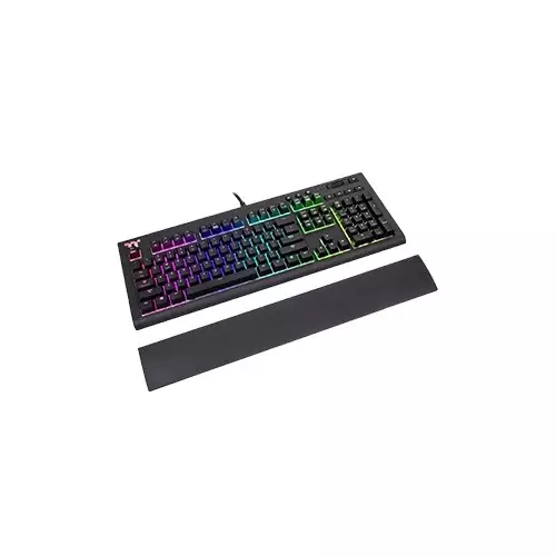 Thermaltake Tt Premium X1 RGB Cherry Mx Silver Switch Wired Mechanical Gaming Black Keyboard - 2