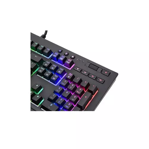 Thermaltake Tt Premium X1 RGB Cherry Mx Silver Switch Wired Mechanical Gaming Black Keyboard - 4