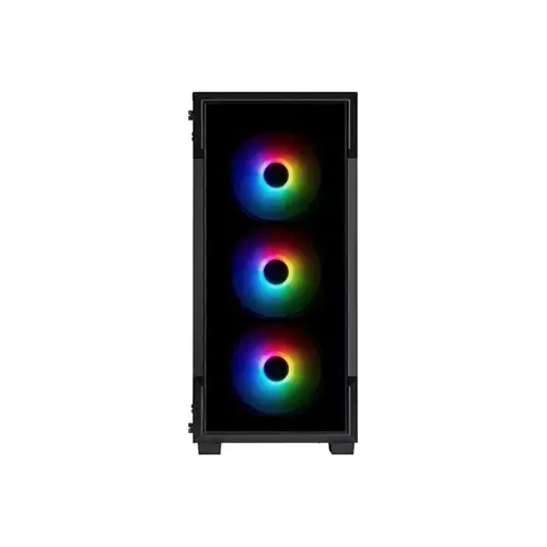 CORSAIR iCUE 220T RGB Airflow Tempered Glass Mid-Tower Smart Case - 1