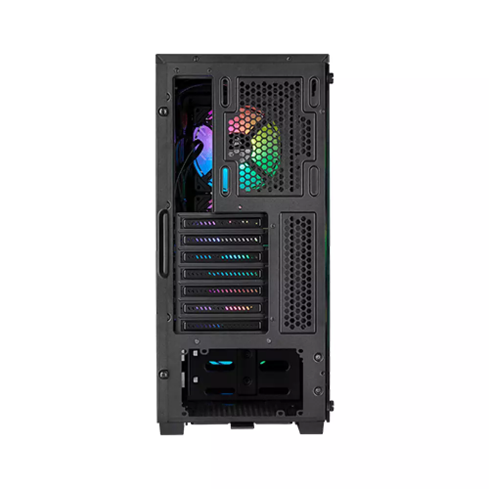 CORSAIR iCUE 220T RGB Airflow Tempered Glass Mid-Tower Smart Case - 3