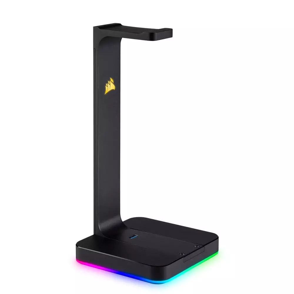Corsair ST100 RGB Premium Headset Stand with 7.1 Surround Sound - 2