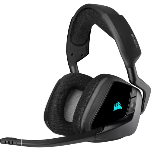 Corsair VOID RGB Elite Wireless Premium 7.1 Surround Sound Gaming Headset (Carbon) - 2