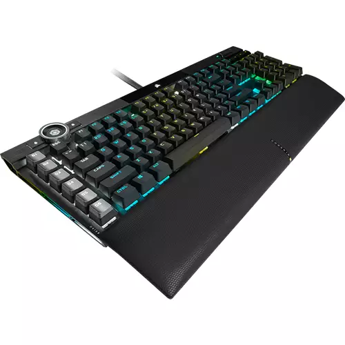 CORSAIR K100 RGB Optical-Mechanical OPX Switch Gaming Keyboard (Black) - 2