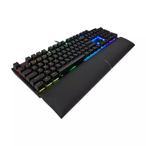 Corsair K60 RGB PRO SE CHERRY VIOLA Mechanical Gaming Keyboard (Black) - 1