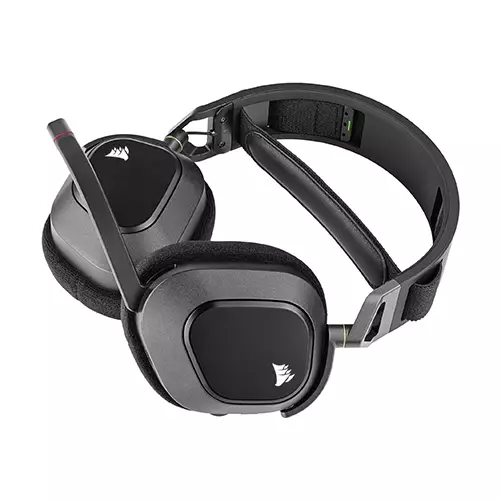 Corsair HS80 RGB WIRELESS Spatial Audio Premium Gaming Headset (Carbon) - 3