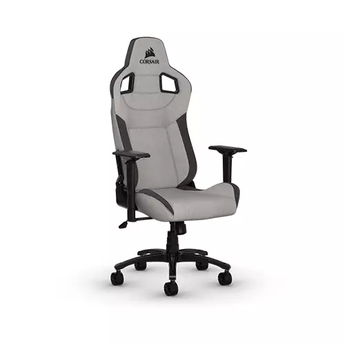 CORSAIR T3 RUSH GAMING CHAIR (Gray/Charcoal) - 1