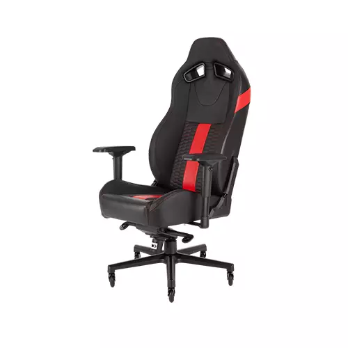 CORSAIR T2 ROAD WARRIOR GAMING CHAIR (BLACK-RED) - 2