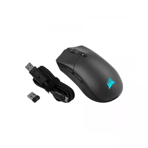 CORSAIR SABRE RGB PRO CHAMPION SERIES ULTRA-LIGHTWEIGHT FPS/MOBA WIRELESS BLACK GAMING MOUSE - 2