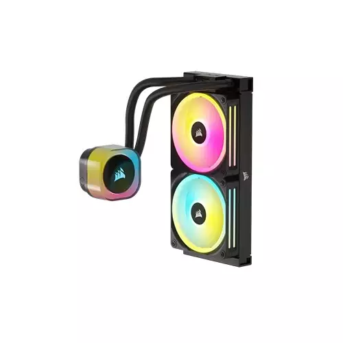 CORSAIR ICUE LINK H100I RGB LIQUID CPU COOLER - 1