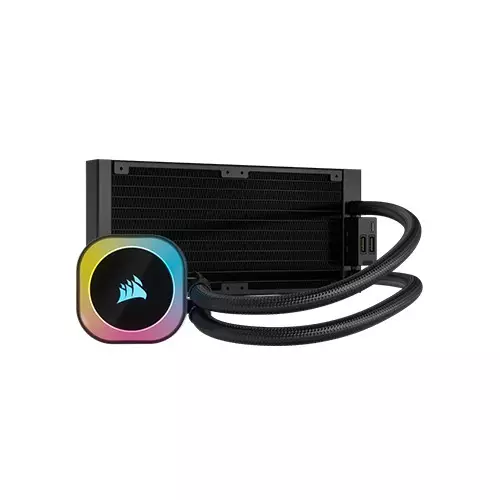 CORSAIR ICUE LINK H100I RGB LIQUID CPU COOLER - 2
