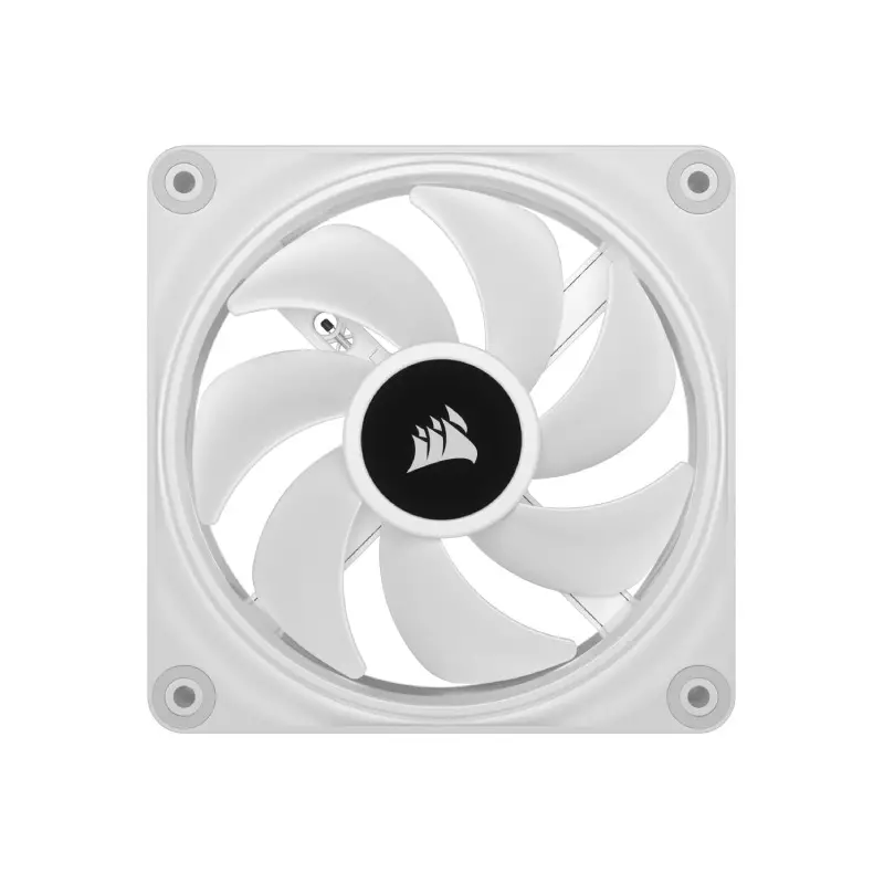 CORSAIR ICUE LINK QX120 RGB 120MM PWM WHITE TRIPLE CASE FANS - 2