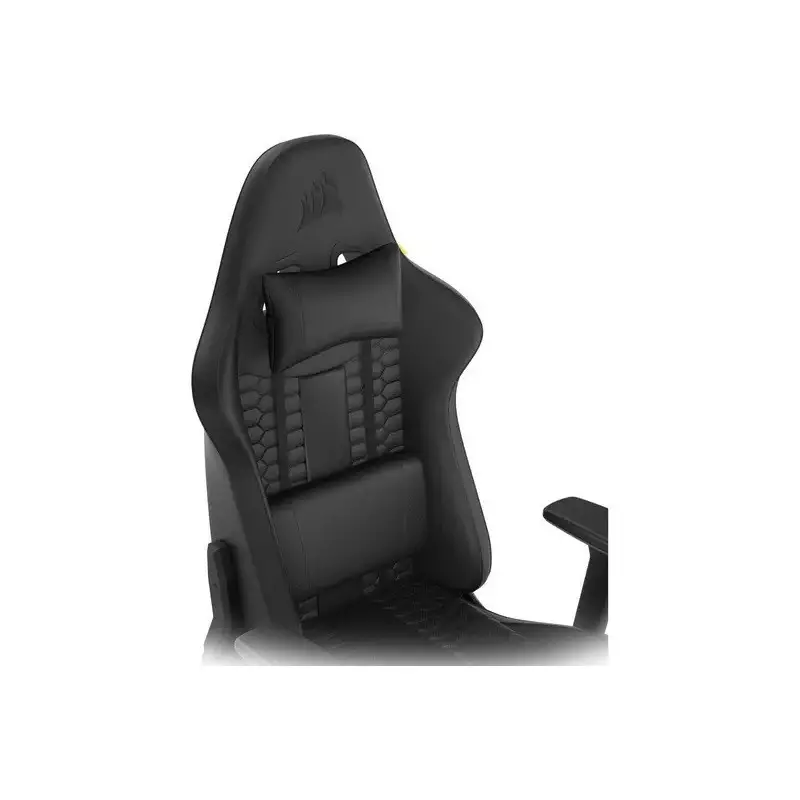 CORSAIR TC100 RELAXED Leatherette Black Gaming Chair - 1