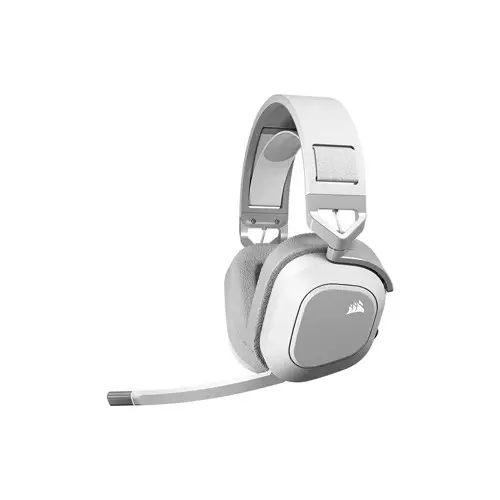 Corsair HS80 MAX WIRELESS Gaming Headset - White - 1