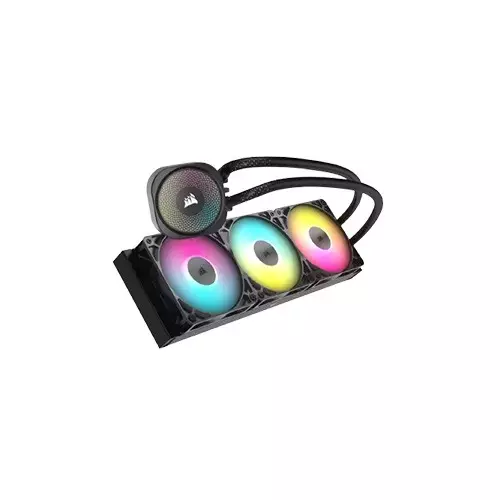 Corsair NAUTILUS 360 RS ARGB Liquid CPU Cooler (Black) - 1