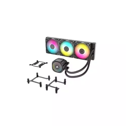 Corsair NAUTILUS 360 RS ARGB Liquid CPU Cooler (Black) - 2