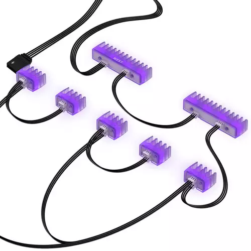 NZXT HUE 2 RGB CABLE COMB SET - 0